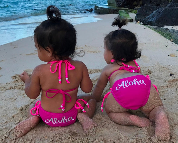Babikini - Aloha Hawaii baby bikini 2